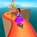 Logo of Princess Run 3D android Application 