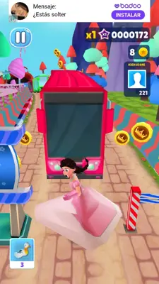 Princess Run 3D android App screenshot 6